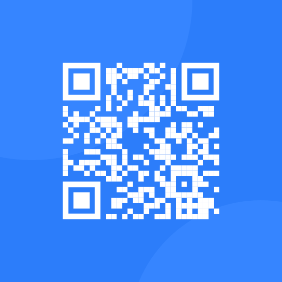 QR code to visit Frontend Mentor